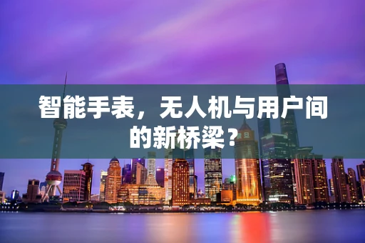 智能手表，无人机与用户间的新桥梁？