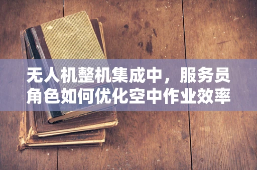 无人机整机集成中，服务员角色如何优化空中作业效率？