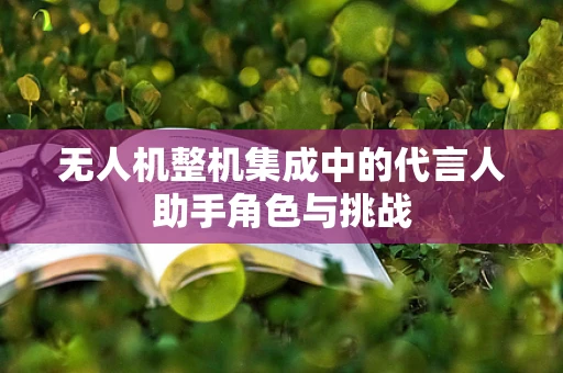 无人机整机集成中的代言人助手角色与挑战