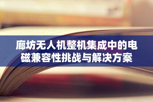 廊坊无人机整机集成中的电磁兼容性挑战与解决方案