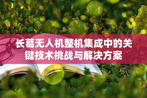 长葛无人机整机集成中的关键技术挑战与解决方案