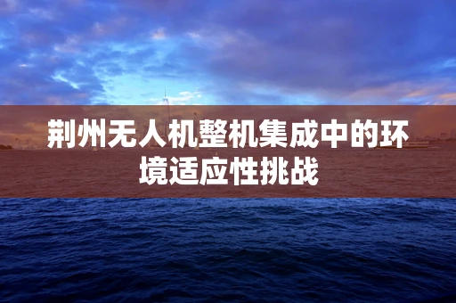 荆州无人机整机集成中的环境适应性挑战