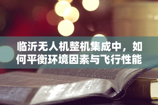 临沂无人机整机集成中，如何平衡环境因素与飞行性能？