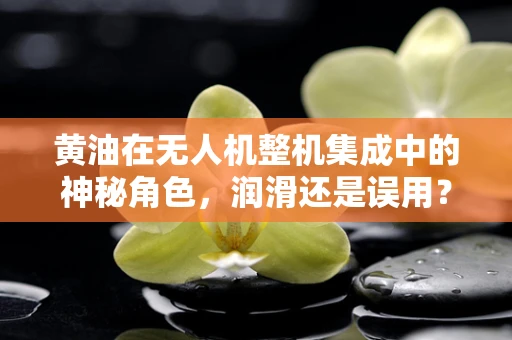 黄油在无人机整机集成中的神秘角色，润滑还是误用？