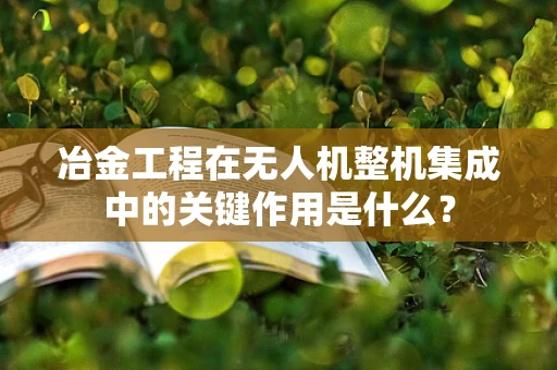 冶金工程在无人机整机集成中的关键作用是什么？