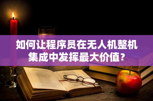 如何让程序员在无人机整机集成中发挥最大价值？