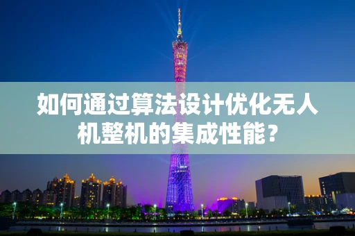 如何通过算法设计优化无人机整机的集成性能？