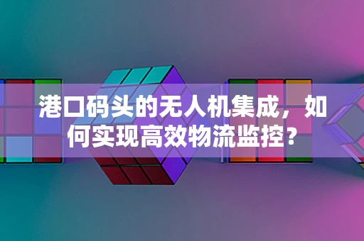 港口码头的无人机集成，如何实现高效物流监控？