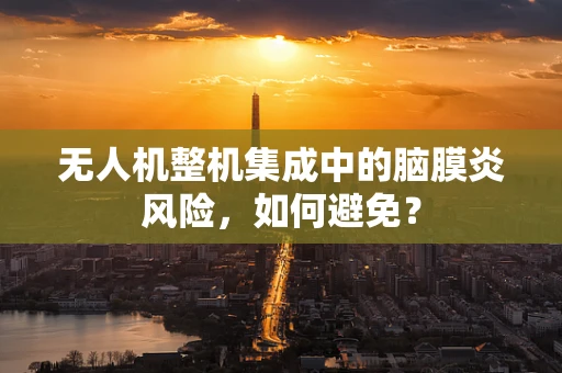 无人机整机集成中的脑膜炎风险，如何避免？