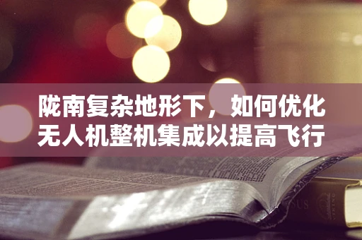 陇南复杂地形下，如何优化无人机整机集成以提高飞行稳定性？