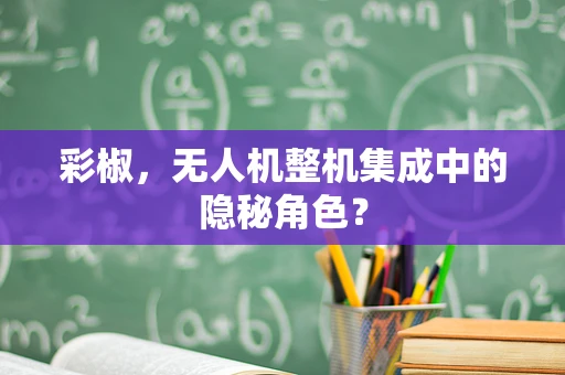 彩椒，无人机整机集成中的隐秘角色？