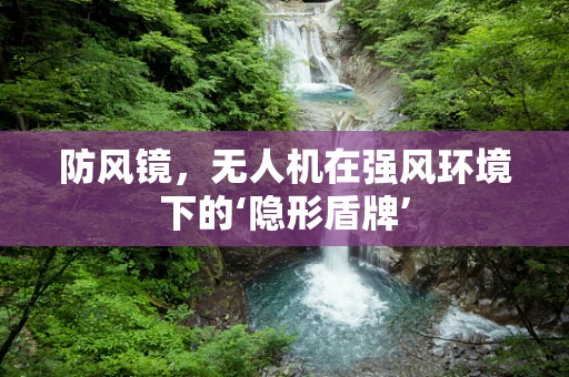 防风镜，无人机在强风环境下的‘隐形盾牌’