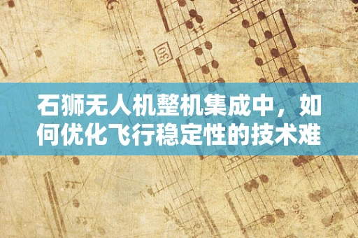 石狮无人机整机集成中，如何优化飞行稳定性的技术难题？