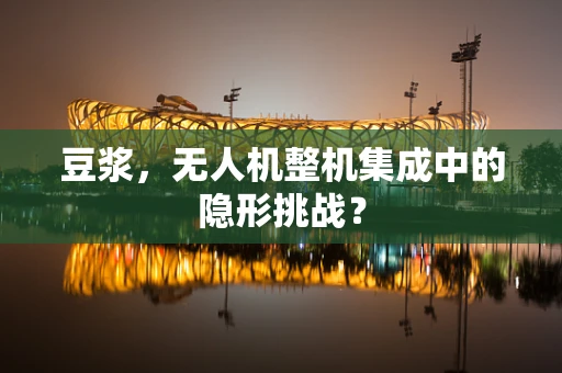 豆浆，无人机整机集成中的隐形挑战？