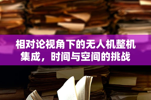 相对论视角下的无人机整机集成，时间与空间的挑战