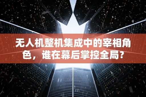 无人机整机集成中的宰相角色，谁在幕后掌控全局？