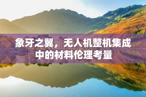 象牙之翼，无人机整机集成中的材料伦理考量