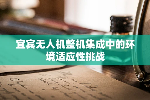 宜宾无人机整机集成中的环境适应性挑战