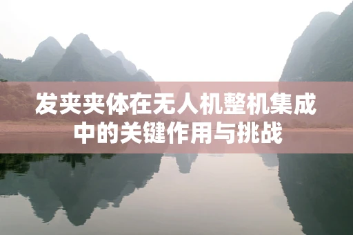 发夹夹体在无人机整机集成中的关键作用与挑战