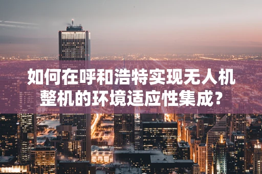 如何在呼和浩特实现无人机整机的环境适应性集成？