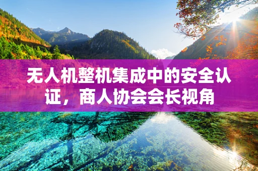 无人机整机集成中的安全认证，商人协会会长视角