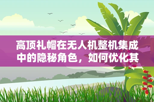 高顶礼帽在无人机整机集成中的隐秘角色，如何优化其空气动力学性能？