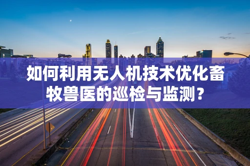 如何利用无人机技术优化畜牧兽医的巡检与监测？