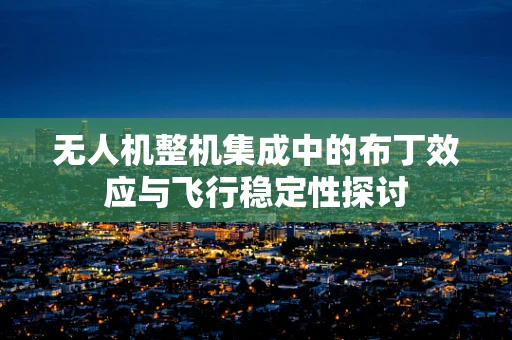 无人机整机集成中的布丁效应与飞行稳定性探讨