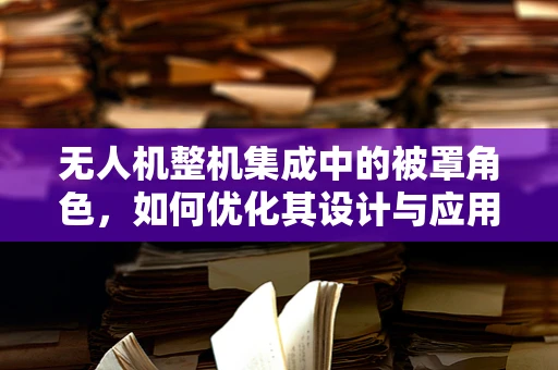 无人机整机集成中的被罩角色，如何优化其设计与应用？