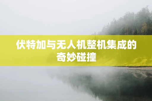 伏特加与无人机整机集成的奇妙碰撞