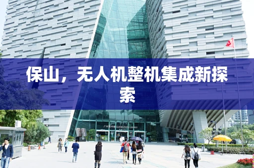 保山，无人机整机集成新探索