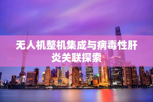 无人机整机集成与病毒性肝炎关联探索