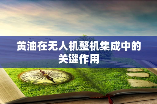 黄油在无人机整机集成中的关键作用