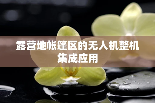 露营地帐篷区的无人机整机集成应用