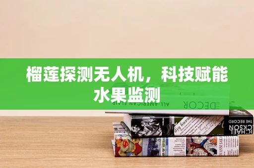 榴莲探测无人机，科技赋能水果监测