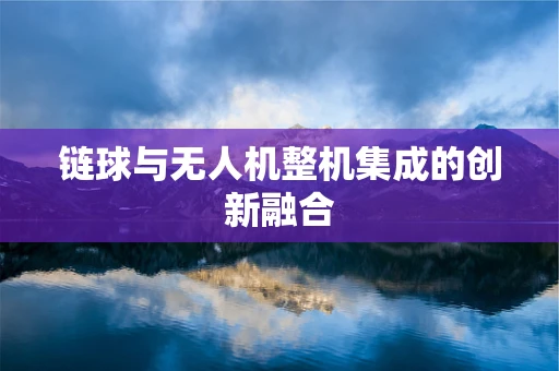 链球与无人机整机集成的创新融合