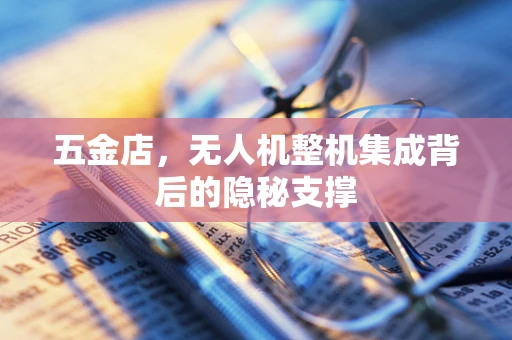 五金店，无人机整机集成背后的隐秘支撑