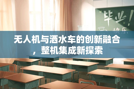 无人机与洒水车的创新融合，整机集成新探索