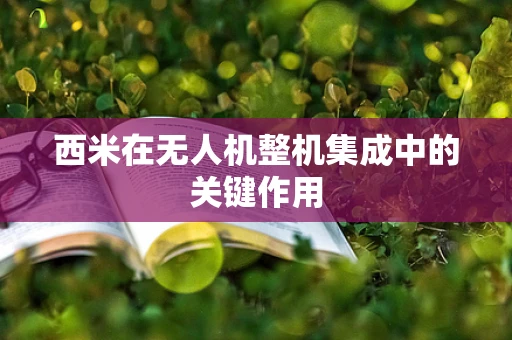 西米在无人机整机集成中的关键作用
