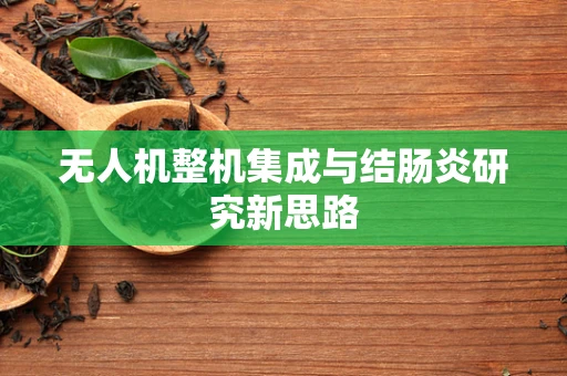 无人机整机集成与结肠炎研究新思路