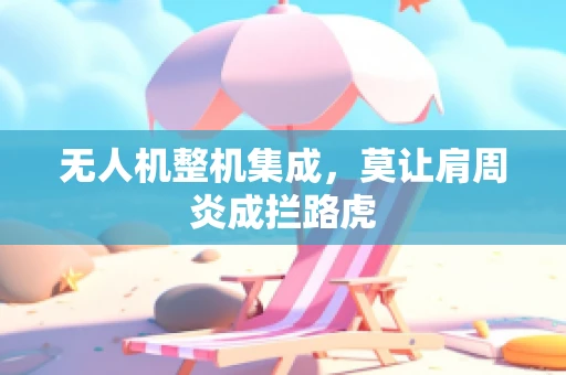 无人机整机集成，莫让肩周炎成拦路虎