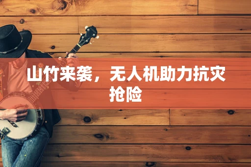 山竹来袭，无人机助力抗灾抢险