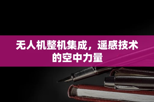 无人机整机集成，遥感技术的空中力量