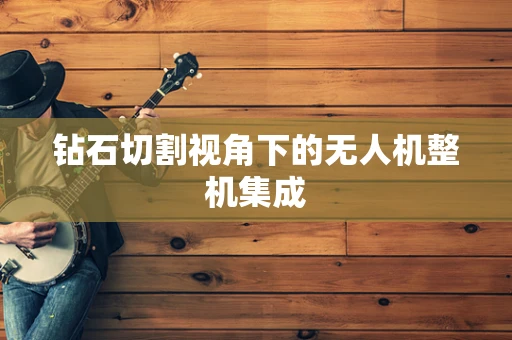钻石切割视角下的无人机整机集成