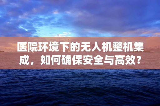 医院环境下的无人机整机集成，如何确保安全与高效？