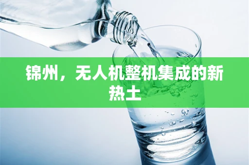 锦州，无人机整机集成的新热土