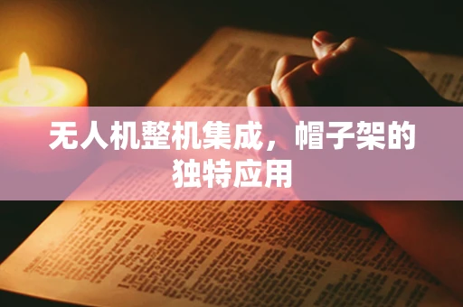无人机整机集成，帽子架的独特应用