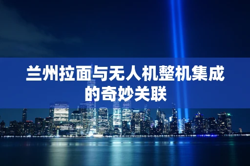 兰州拉面与无人机整机集成的奇妙关联
