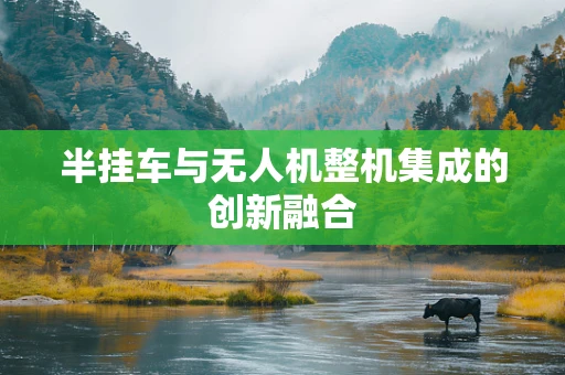 半挂车与无人机整机集成的创新融合