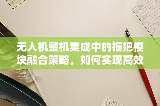 无人机整机集成中的拖把模块融合策略，如何实现高效清洁与稳定飞行？